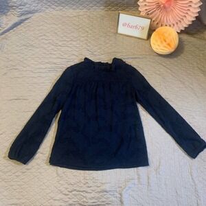 BANANA Republic Blue High Neck Top XXS P